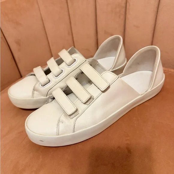 Freda Salvador - Libby d’Orsay sneakers in white leather - Picture 6 of 12